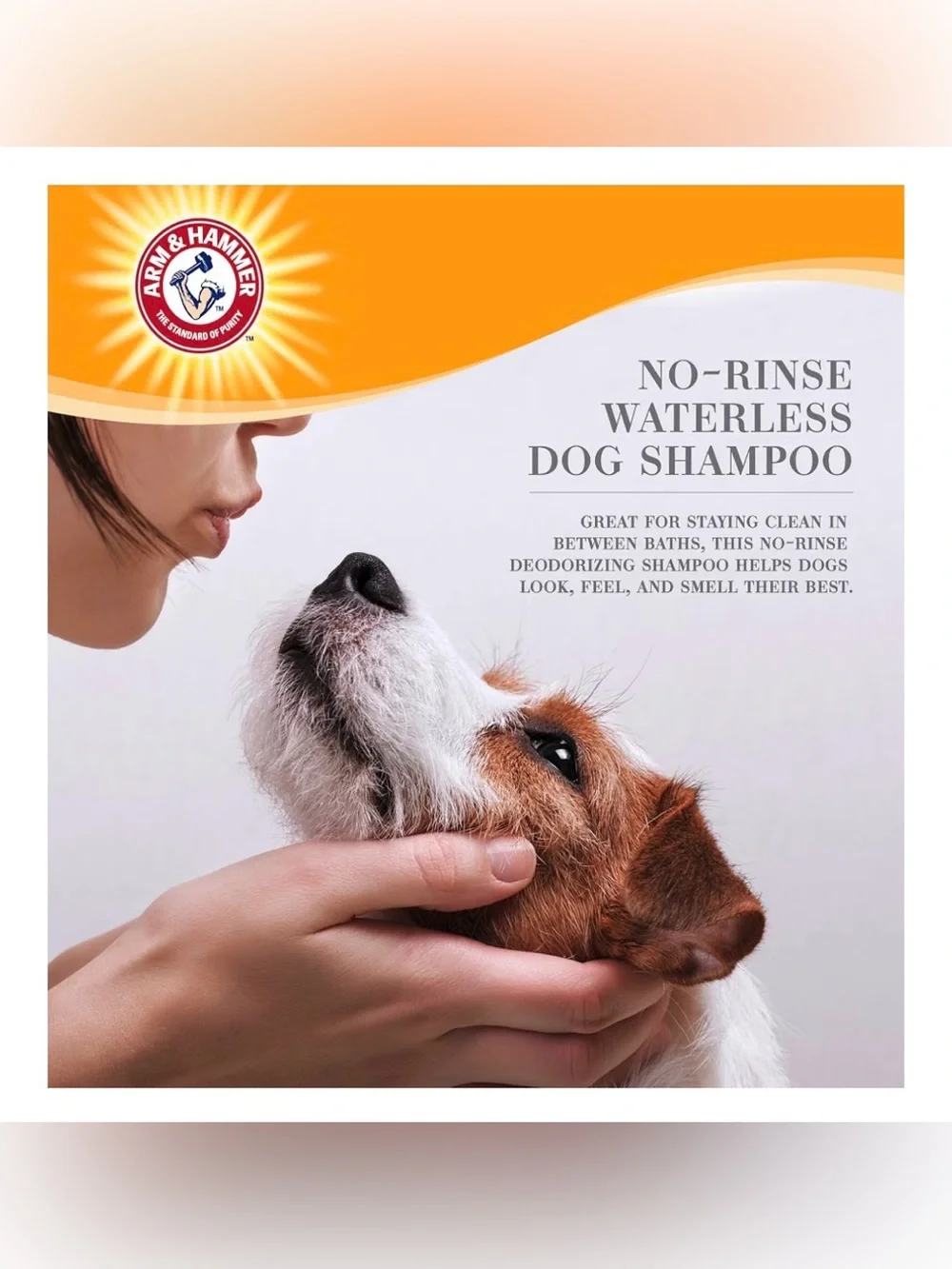 Arm & Hammer Ultra Fresh Waterless Dog Shampoo Foam, Juniper Mist,
